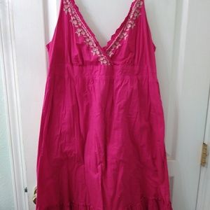 Pink dress